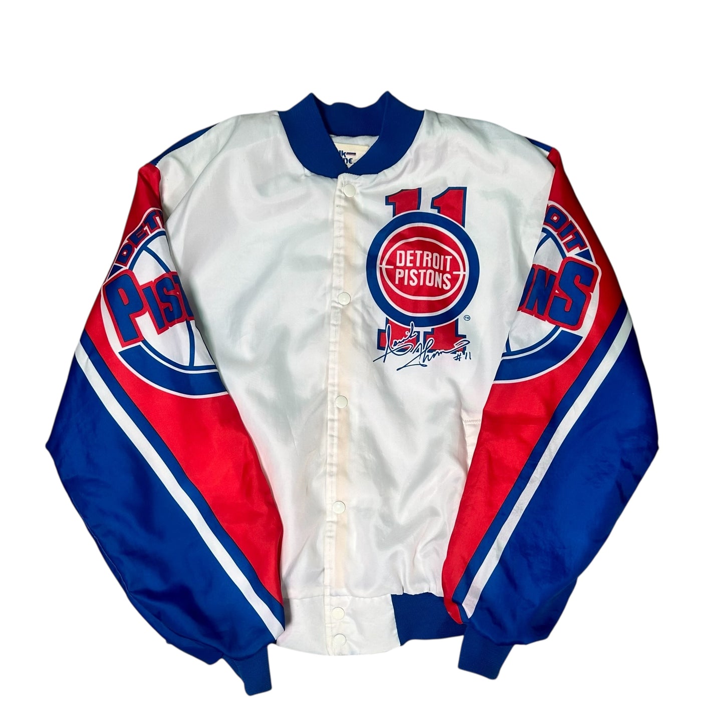 Detroit Pistons Isiah Thomas Chalk Line Jacket