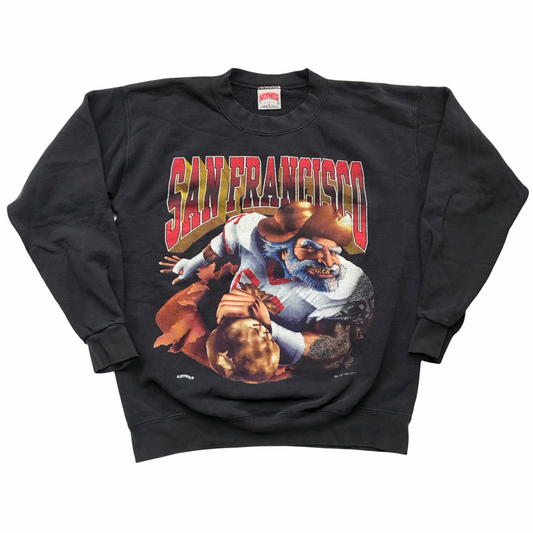 San Francisco 49ers Vintage Two-Sided Sweatshirt