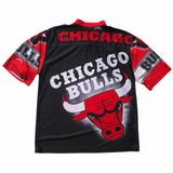 Chicago Bulls Big Logo Vintage All Over Print Jersey