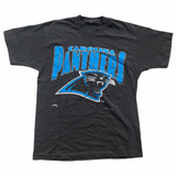 vintage carolina panthers nfl nutmeg mills shirt 